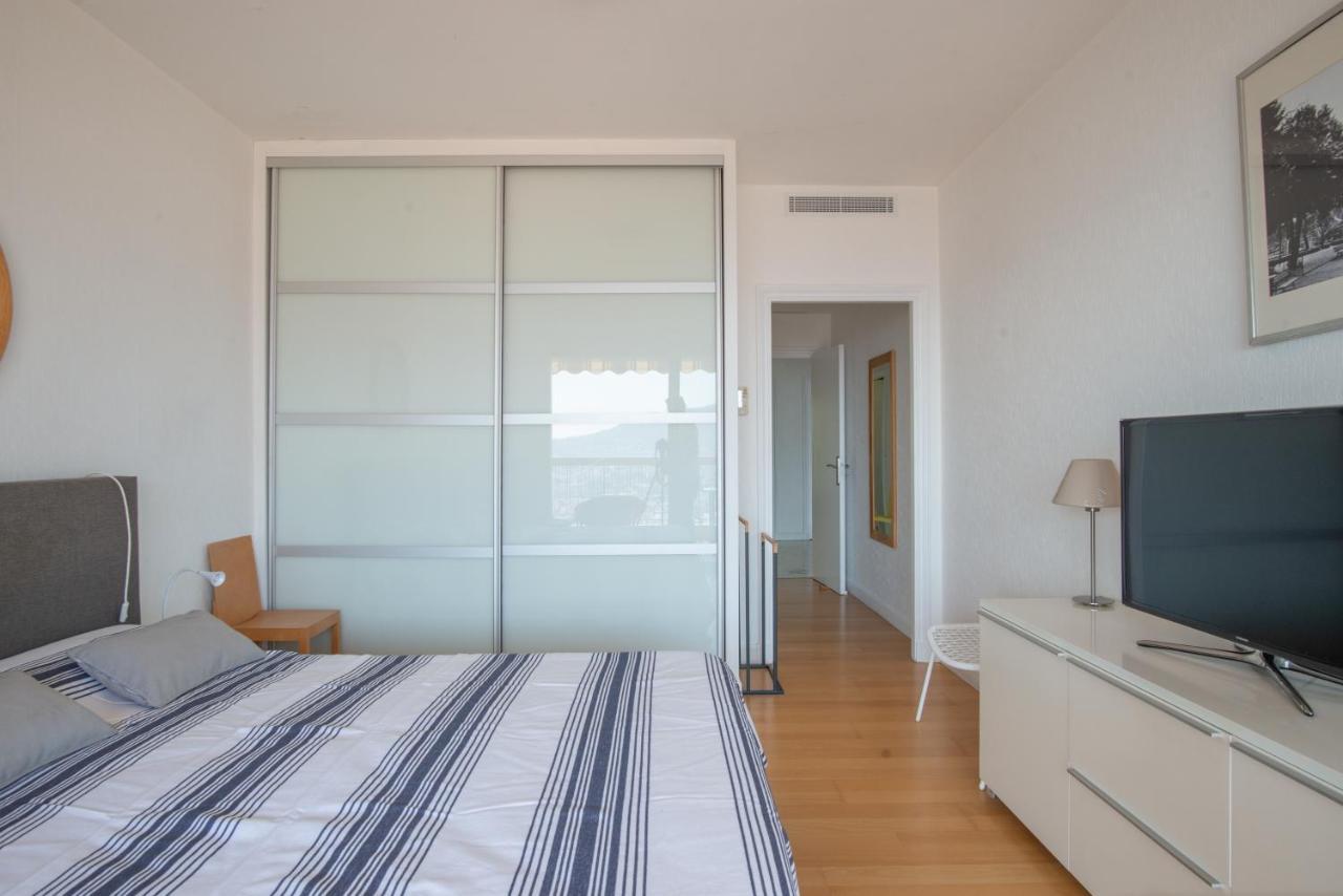 3 Pieces Vue Mer Et Piscine Quartier Parc Imperial Nice Luaran gambar